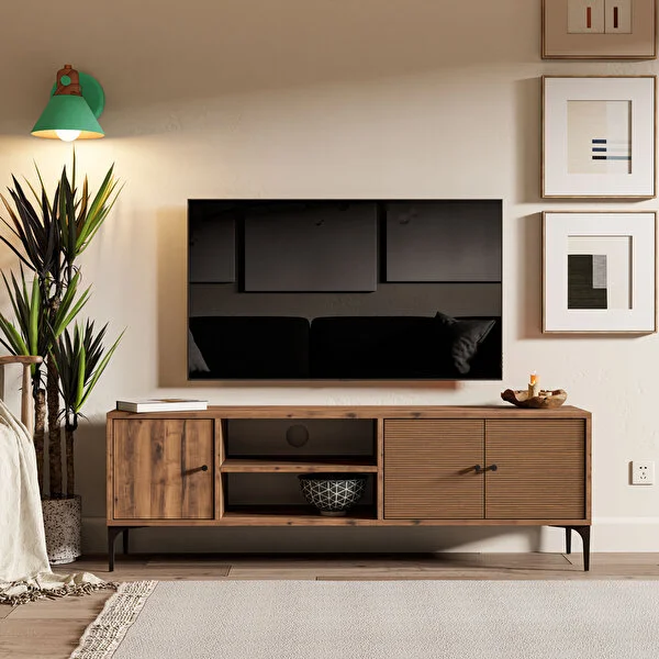 Έπιπλο Τηλεόρασης 1270 Nest Μ150xΠ35xΥ51εκ., All4home